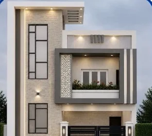 Contemporary G+2 house built by MAS Enterprises in Ayanambakkam, Chennai