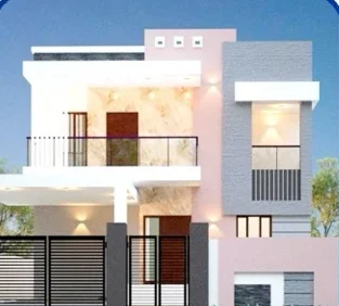 Modern G+1 duplex house built by MAS Enterprises in Redhills, Chennai